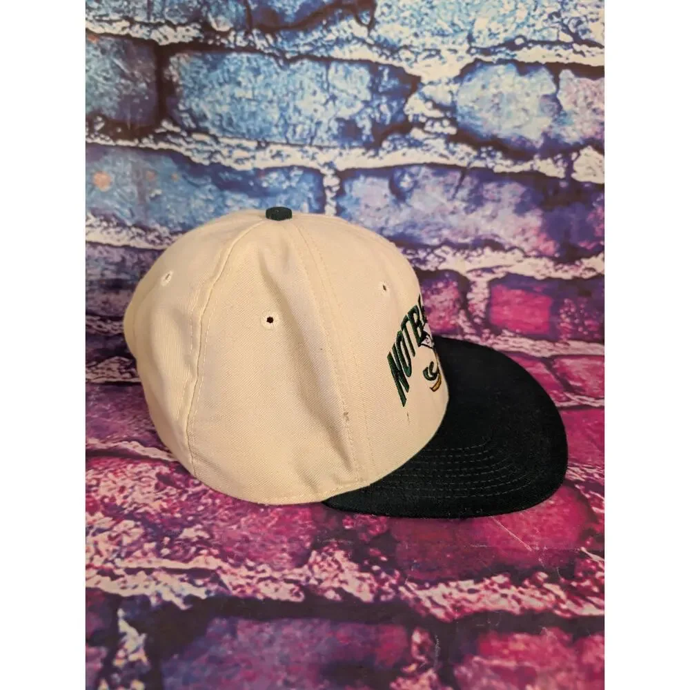 Vintage 90s Notre Dame Fighting Irish University Square Snapback Hat
